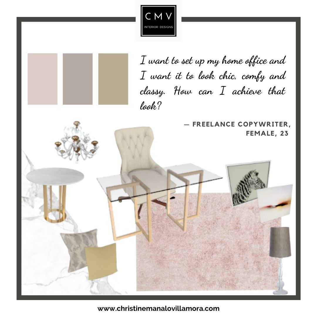 Design Q + A: Chic Home Office